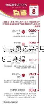 东京奥运会8月8日赛程-第2张图片-滋味星座网