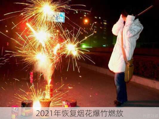 2021年恢复烟花爆竹燃放-第3张图片-滋味星座网