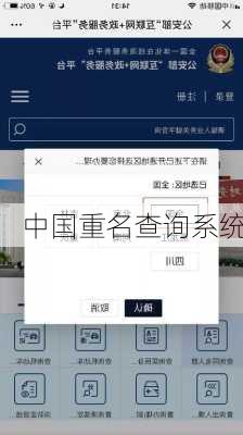 中国重名查询系统-第1张图片-滋味星座网