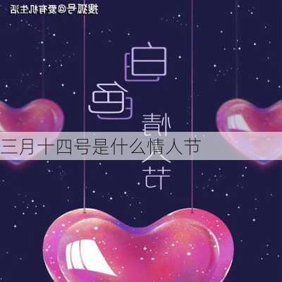 三月十四号是什么情人节-第1张图片-滋味星座网