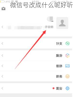 微信号改成什么呢好听-第2张图片-滋味星座网