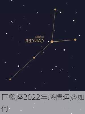 巨蟹座2022年感情运势如何-第3张图片-滋味星座网