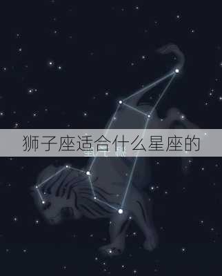 狮子座适合什么星座的-第1张图片-滋味星座网