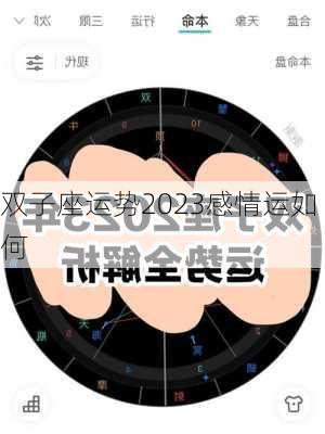 双子座运势2023感情运如何-第3张图片-滋味星座网