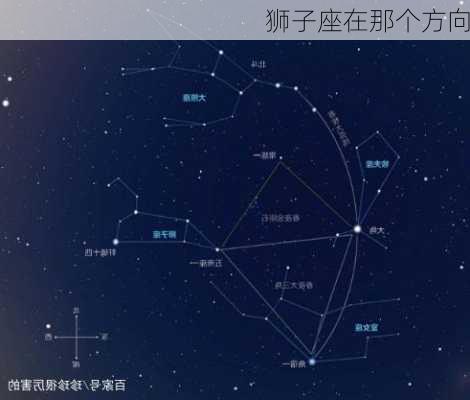 狮子座在那个方向-第2张图片-滋味星座网