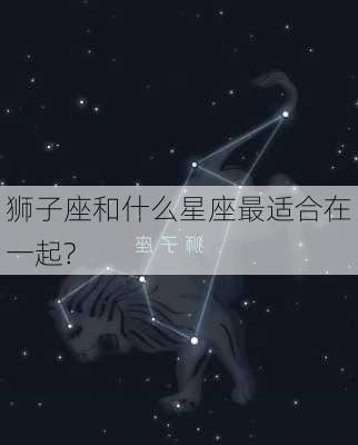 狮子座和什么星座最适合在一起?-第3张图片-滋味星座网