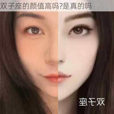 双子座的颜值高吗?是真的吗-第1张图片-滋味星座网