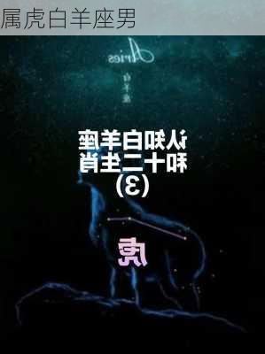 属虎白羊座男-第1张图片-滋味星座网