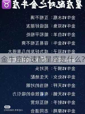 金牛座的速配星座是什么?-第2张图片-滋味星座网