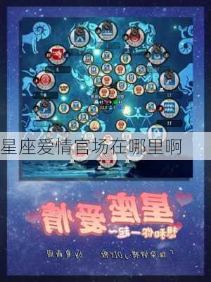 星座爱情官场在哪里啊-第3张图片-滋味星座网