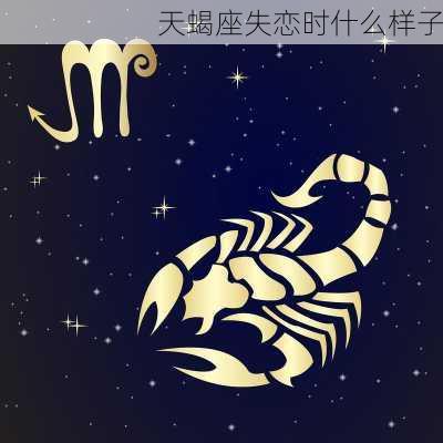 天蝎座失恋时什么样子-第3张图片-滋味星座网