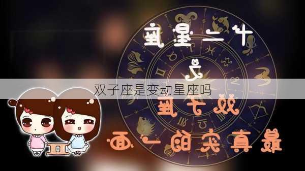 双子座是变动星座吗-第2张图片-滋味星座网