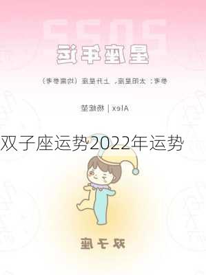 双子座运势2022年运势-第2张图片-滋味星座网