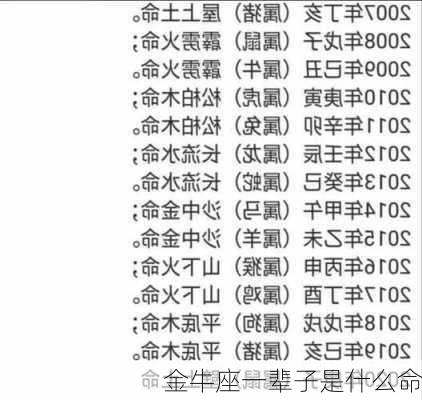 金牛座一辈子是什么命-第3张图片-滋味星座网