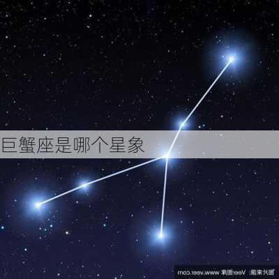 巨蟹座是哪个星象-第3张图片-滋味星座网