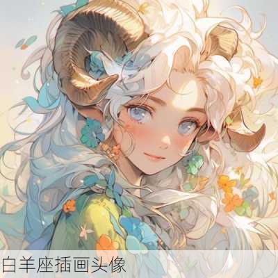 白羊座插画头像-第1张图片-滋味星座网