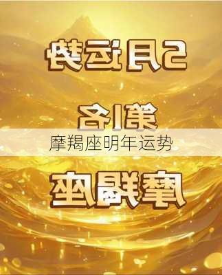 摩羯座明年运势-第1张图片-滋味星座网