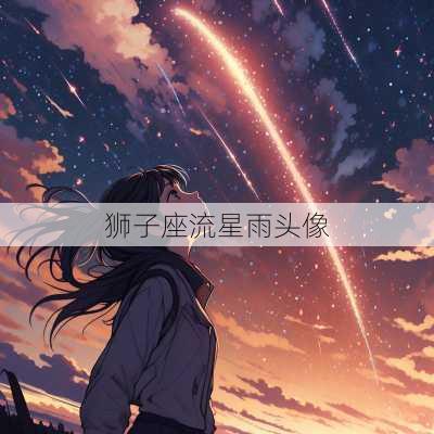 狮子座流星雨头像-第3张图片-滋味星座网