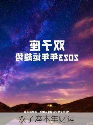 双子座本年财运-第3张图片-滋味星座网