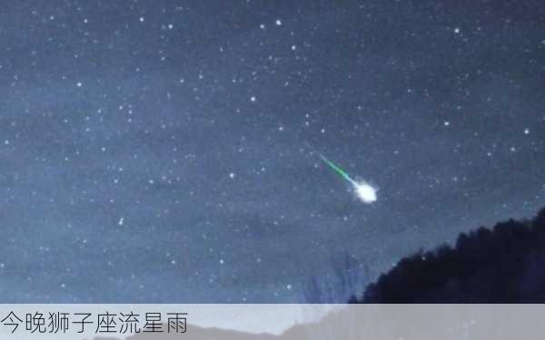 今晚狮子座流星雨-第3张图片-滋味星座网