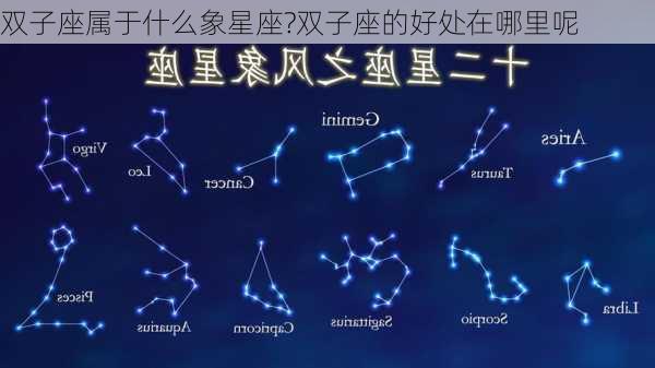 双子座属于什么象星座?双子座的好处在哪里呢-第3张图片-滋味星座网