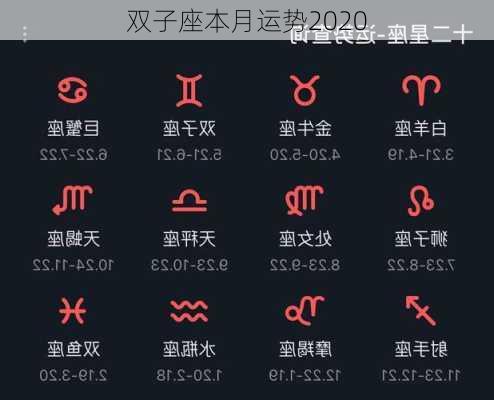 双子座本月运势2020-第3张图片-滋味星座网