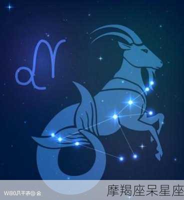 摩羯座呆星座-第1张图片-滋味星座网