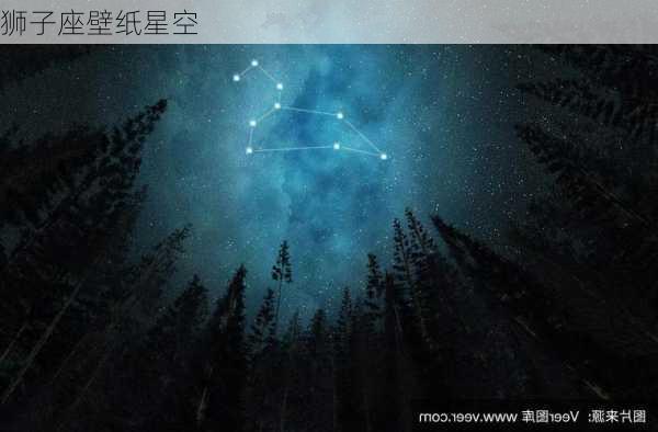 狮子座壁纸星空-第2张图片-滋味星座网