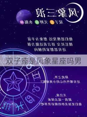 双子座是风象星座吗男-第3张图片-滋味星座网