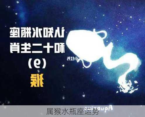 属猴水瓶座运势-第2张图片-滋味星座网