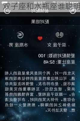 双子座和水瓶座谁聪明-第2张图片-滋味星座网