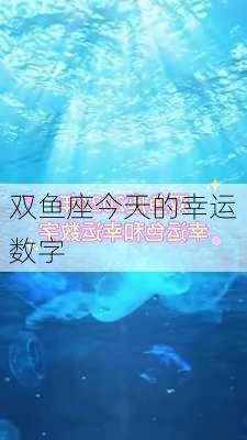 双鱼座今天的幸运数字-第2张图片-滋味星座网