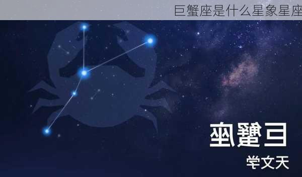 巨蟹座是什么星象星座-第2张图片-滋味星座网