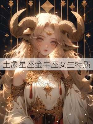 土象星座金牛座女生特质-第2张图片-滋味星座网