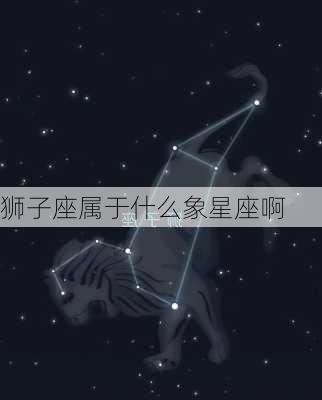 狮子座属于什么象星座啊