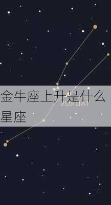 金牛座上升是什么星座