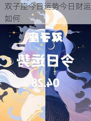 双子座今日运势今日财运如何-第2张图片-滋味星座网