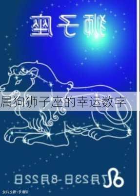 属狗狮子座的幸运数字-第3张图片-滋味星座网