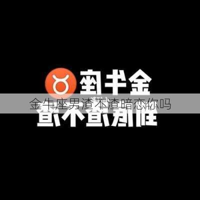 金牛座男渣不渣暗恋你吗-第3张图片-滋味星座网