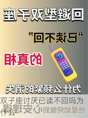 双子座讨厌已读不回吗为什么-第2张图片-滋味星座网