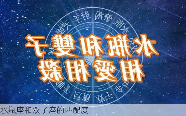 水瓶座和双子座的匹配度-第1张图片-滋味星座网