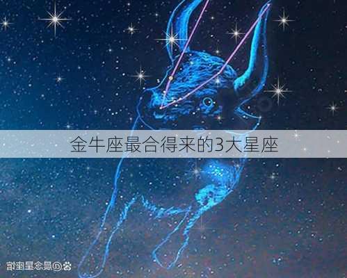 金牛座最合得来的3大星座-第3张图片-滋味星座网