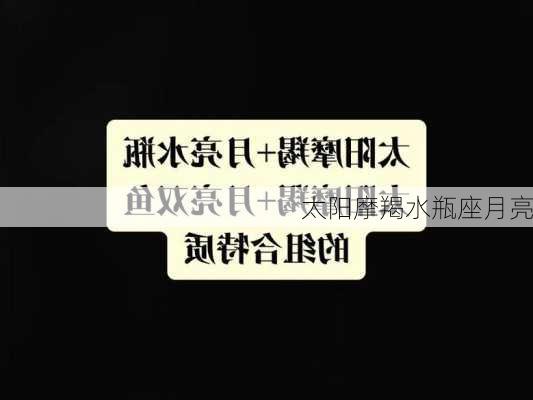 太阳摩羯水瓶座月亮-第1张图片-滋味星座网