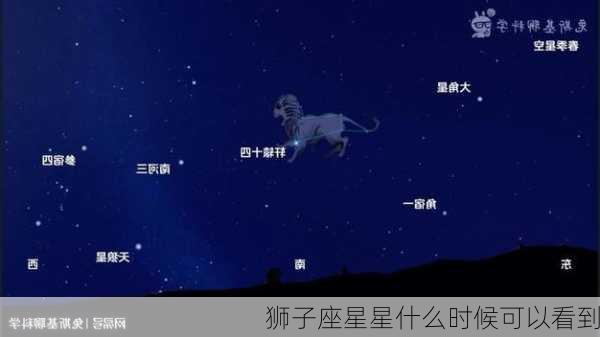 狮子座星星什么时候可以看到-第2张图片-滋味星座网