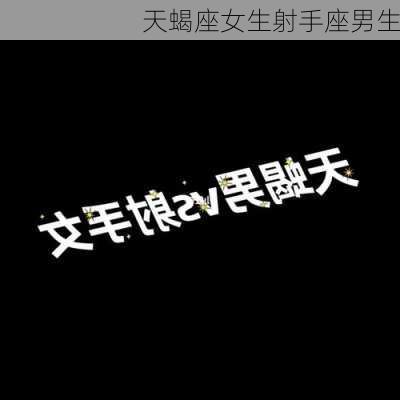 天蝎座女生射手座男生-第3张图片-滋味星座网