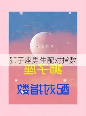 狮子座男生配对指数-第2张图片-滋味星座网