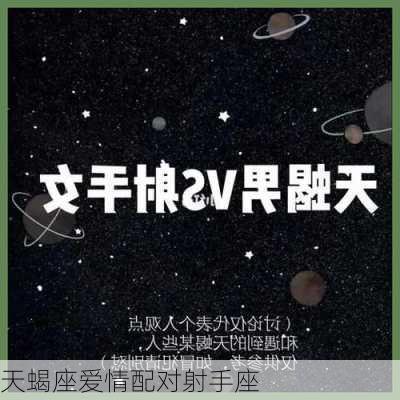 天蝎座爱情配对射手座-第3张图片-滋味星座网