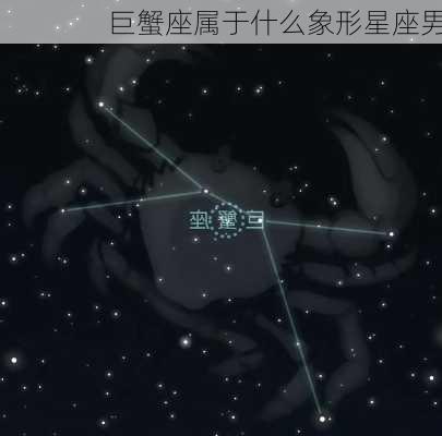 巨蟹座属于什么象形星座男