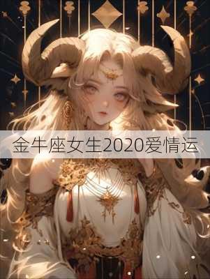 金牛座女生2020爱情运