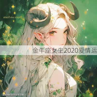 金牛座女生2020爱情运-第2张图片-滋味星座网